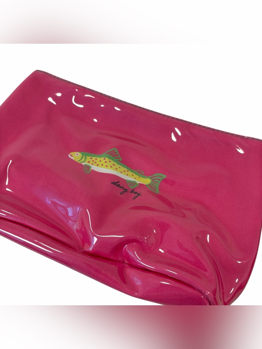 Dairy Boy | Shell & Sail | Neon Fish Bag | NEW - Picture 2 of 6